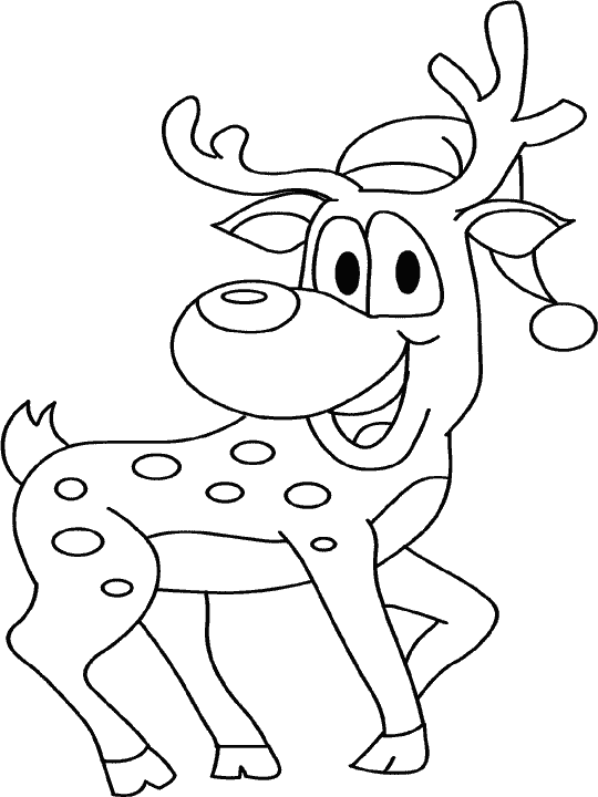 Disegni Di Renne Di Natale.Disegni Natale