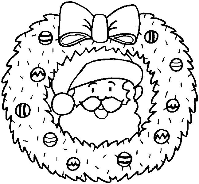 Disegni Di Natale Ghirlande.Disegni Natale