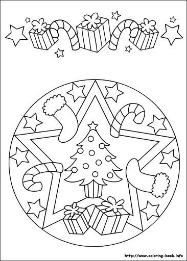 Disegni Di Natale Mandala.Mandala