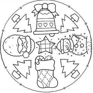 Mandala Di Natale Da Colorare Stampabili Foto Di Disegni Colorare Mandala Di Natale Da Colorare Stampabili Foto Di Disegni Colorare